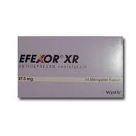 Effexor XR 37.5mg 20 Caps, Venlafaxine